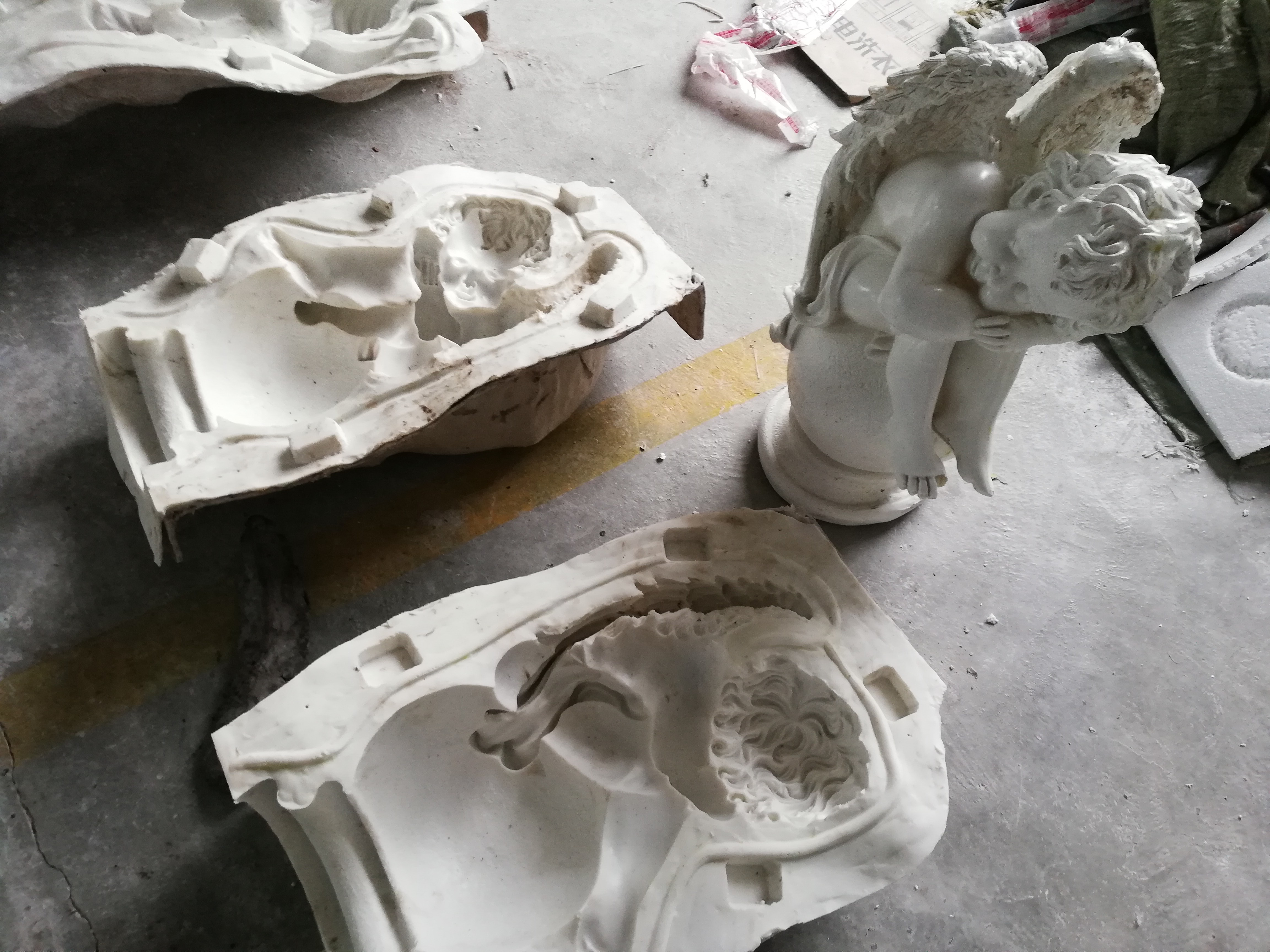 縮合型模具硅膠怎么開分片模 ？